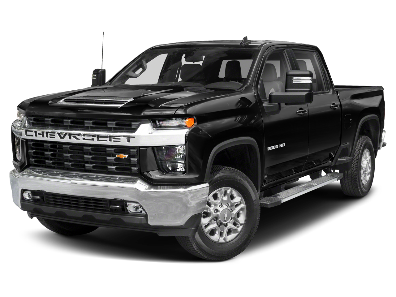 2022 Chevrolet Silverado 2500 HD LT in Northsky Blue Metallic — front three-quarter view