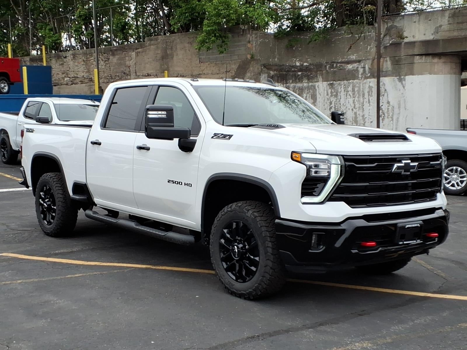 2026 Chevrolet Silverado 2500 HD LT in Summit White — front three-quarter view